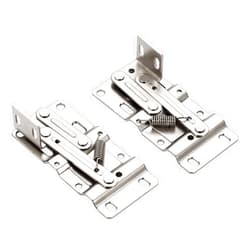 Furniware 1Pair Tip Out Tray Hinges,Standard Sink Hinges for Sink-Front Drawer,Steel