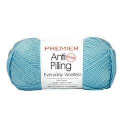 PREMIER YARNS Premier Anti-Pilling Everyday Worsted Yarn, 100-81 Porcelain Blue