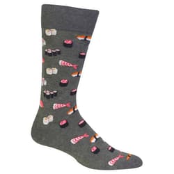 Hot Sox Men's Fun Food and Drink Crew Socks-1 Pair Pack-Cool & Funny Novelty Fashion Gifts