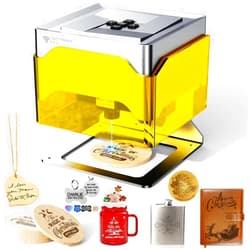 Twotrees TS1 Mini 3000mW Laser Engraver,Portable Laser Engraving Machine,Lase Cutter,3000mm/min Speed,80x80x30 mm Working Area,Laser Engraver Machine