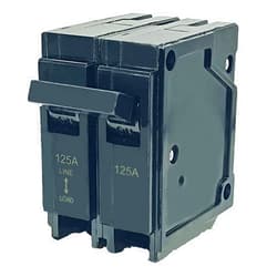 Fxsmgdy Q2125 125-Amp Double Pole Circuit Breaker, 120/240v, fit for Siemens Type EQ, EQL, SEQ, EQG PL and ES Series loadcentres,Thermal Magnetic Protection, Plug-in Type QP Circuit Breaker, 5 Years Warranty