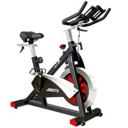 JOROTO X2|X2PRO Exercise Bike, X4S Bluetooth Stationary Indoor Cycling Bike with Readable 100 Levels Magnetic Resistance, Plus 12.6 inch Tablet Bracket Exercise Bikes for Home