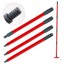DLAIMI Mop Handle Replacement for Ocedar 4 Section Spin Mop Handle Compatible with Ocedar Spin Mop Refills and Brooms, 30