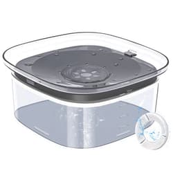 UPSKY 4L Dog Water Bowl 135oz No Spill Dog Bowl Extra Large Capacity Slow Drinking Water Feeder, Splash Proof Pet Water Dispenser Vehicle Carried Travel Water Floating Bowl for Dogs, Cats