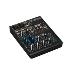 Mackie 402VLZ4 | High-Performance VLZ4 Series Phantom Powered 4-Channel Analog Mixing Station, 402VLZ4 with 2 Onyx Mic Preamps and 1 Stereo Channel (4-Channel)