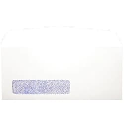 LUXPaper #10 Window Envelopes (4 1/8 x 9 1/2) - 24lb. Bright White (Laser Safe) w/Secrity Tint (50 Qty.) | Perfect for Checks, Invoices, Letterhead, Letters, Statements | 92021-50
