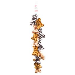 Zanies Mini Wild Style Bone Dog Toys, 12-Piece Clip Strips
