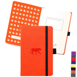 Dingbats* Notebooks Dingbats* - Wildlife A6 Lined Pocket Notebook - PU Leather Hardcover Small Journal for Work, Travel - Pocket, Elastic Closure, Pen Holder, Bookmark