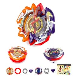MYTHICAL GYRO Bey Battling Top Booster B-126 CHO-Z Muso Sun and Moon Double God Duo Eclipse Spinning Gaming Tops Gyro Starter without Battle Launcher & Bay Launcher Grip (B-126)