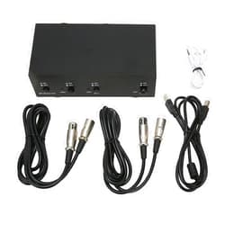 Nurnesy 48V Phantom Power Supply Phantom Power Iron Music, XLR Cable 1 Channel 48V Power Supply for Anchor Microphone, Radial Engineering Stagebug Sb 48 Phantom Power Supply