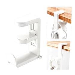 STEARBOR Headphone Hook，Headphone Stand，PC Gaming Headset Holder for Desk，Headset Hook，Desk Headphone Hanger，Desk Hook with 360-Degree Adjustable Rotation