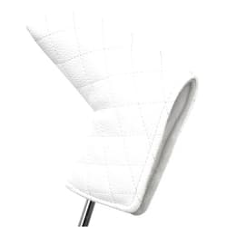 Big Teeth Golf Putter Cover Diamond Shape Lychee Pattern Magnetic Mallet Putter Cover for Scotty Cameron Taylormade Odyssey Pure White and Black for The Tastefully Discreet
