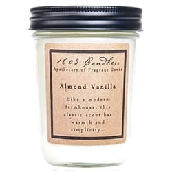 1803 Candles - 14 oz. Jar Soy Candles - (Almond Vanilla)