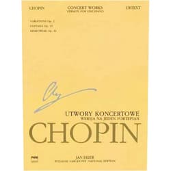 Jan Ekier,Pawel Kaminski,Frederic Chopin Concert Works for Piano and Orchestra: Version for One Piano Chopin National Edition Vol. XIVa