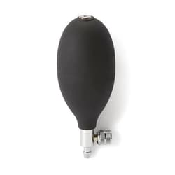 McKesson Standard Blood Pressure Inflation Bulb and Valve, Black - for use with Most Aneroid Sphygmomanometers, 1 Count