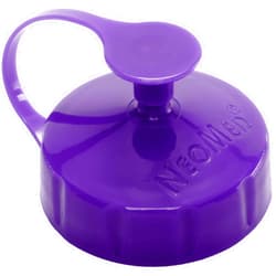 DPEI XUAN NeoConnect ENFit Transfer Lid - 10 Pack - Purple, Plastic, Snap Closure - Fits 40.5mm Openings