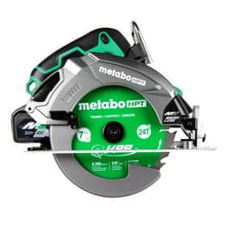 Metabo HPT 36V MultiVolt™ Circular Saw, 7-1/4-Inch, Torque Boost Technology, Tool Body Only, Optional AC Adapter Available, C3607DBQ4