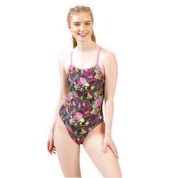 Dolfin Uglies Women's One Piece Swimsuit - Athletic String Back Training Swimsuit