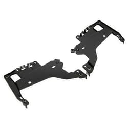Gezocaromo 2pcs Headlamp Headlight Bracket Mount Set Left Right Plastic Black for Chevy for Corvette 1997-2004 16523680 16523681