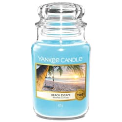 Yankee Candle Scented Candle, Beach Escape Large Jar Candle, Burn Time: up to 150 Hours (1630541E)