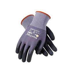 MaxiFlex PIP 34-874/M Ultimate 34874 Foam Nitrile Palm Coated Gloves, Gray, Medium (24 Pair), 8/m