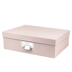 Rössler Papier Rössler S.O.H.O. A4 Paper Box with Index Holder and Handle - Powder