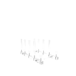 THB Products Clear Upright Modern Dinnerware Plate Place Setting 4 to 5 or more Plate Display Stand (Item #072120)