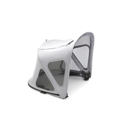 Bugaboo Fox 2 / Lynx Breezy Sun Canopy - Extendable Sun Canopy with UPF Sun Protection and Mesh Ventilation Panels, Also Compatible with Fox and Cameleon3 - Misty Grey