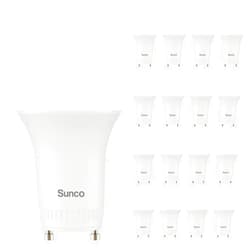 Sunco Lighting Sunco 16 Pack GU24 LED Light Bulbs 2 Prong A19, CRI91 5000K Daylight, 9W Equivalent 60W, CFL Replacement 800 Lumens, Bright Dimmable Twist & Lock GU24 Pin Base with Two Prongs Instant On U