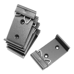 Lind Kitchen 5PCS 35mm Din Rail Fixed Clamp Universal DIN Rail Mount Clip Aluminum Alloy Solid State Relay Clip for Relay Mounting DIN Rail Mounting Bracket 26 Width
