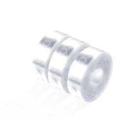 Lasenersm 3 Rolls Balloon Decorating Strip Balloon Arch Strip Clear Balloon Arch kit Decorating Balloon Strip Kit for Birthday Wedding Decorating(16.4 Feets, Single Holes)