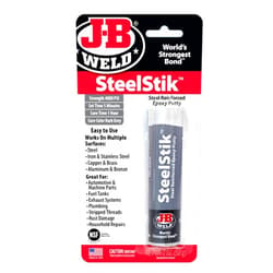J-B Weld 8267 SteelStik Steel Reinforced Epoxy Putty Stick - 2 oz.