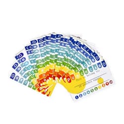 Jsehchya 350 pcs Punch Cards for Kids with Polka Dots for Classroom Student Rewards, Behavior Recognition, and Business Customer Loyalty Incentives (350)