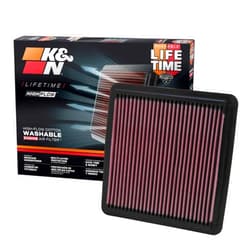 K&N High-Flow Original Lifetime Engine Air Filter: Increase Power & Acceleration, Washable, Premium: Compatible with 2003-2019 Subaru (Forester, Legacy, Outback, Impreza, WRX, Crosstrek), 33-2304