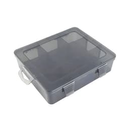 Montesy Tools Organizer Box Small Parts Storage Box Hardware Organizers With Removable Dividers For Screws Nails Heavy Duty Compartment Box, 9 grid large size