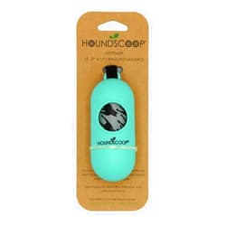 HOUNDSCOOP Leash Dispenser Adjustable Strap 15 Pet Waste Bags Included
