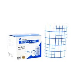 AWD Medical Dressing Retention Tape - Medical Non-Woven, Skin Friendly, Adhesive Wound Dressing Tape, Medical Tape for Wound Care Secures Primary Dressings with Easy Release Backing (4