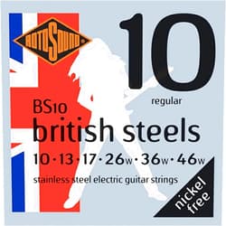 Rotosound BS10 British Steel Electric Guitar Strings (10-46)
