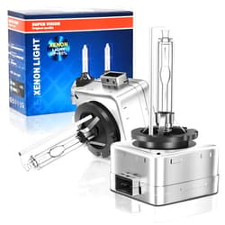 SHINEHOME D3S Headlight Bulbs, 6000K Diamond White D3S D3R Bulb, 35W High/Low Beam Headlight Bulb, IP67 Waterproof Replacement Bulbs for 12V Car, Pack of 2