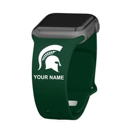 Affinity Bands Michigan State Spartans Custom HD Watch Band Compatible with Apple Watch