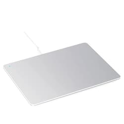 HongMall External Trackpad, Wired Ultra Slim Trackpad with Multi-Touch Gestures, Plug & Play- No Latency, Touchpad Mouse for Windows 7/8/10/11- White