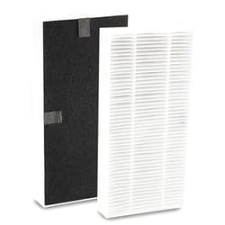 Isinlive 2 Pack for Febreze Air purifier Filter Replacement Dual Action HEPA-Type FRF102B, Models FHT170, FHT180, FHT190 and Fit for Honeywell HEPAClean U Filter HRF201B, Models HHT270, HHT290