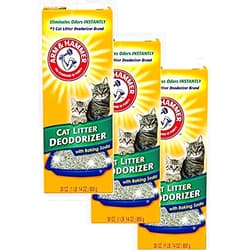 Arm & Hammer Multiple Cat Litter Deodorizer with Baking Soda (3 Pack)