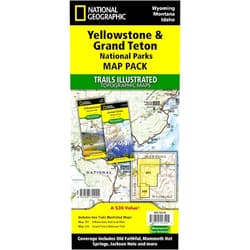 By National Geographic Maps - Trails Illustrated (Author) Yellowstone and Grand Teton National Parks [Map Pack Bundle] (National Geographic Trails Illustrated Map)