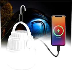 AROPEEN Camping Lantern Rechargeable, High Lumens Lantern Flashlight IP64 Waterproof & Dustproof Battery Powered Lantern, Camp Lights for Hiking Fishing Night Market Stalls Hurricanes Emergency