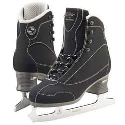Jackson Ultima Softec Elite Womens/Girls Figure Ice Skates - Womens Size 6, Black, (ST7200.BK.060)