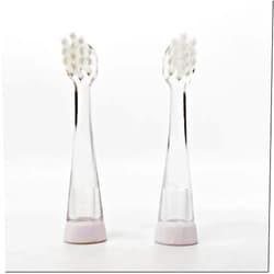 ReDISEN 2pcs Replaceable Toothbrush Heads for Seago SG-811 Children Toothbrush Oral Tooth Brush Hygiene Care Soft Dupont Nylon Bristles (Replaceable Toothbrush Heads 2PCS/Set)