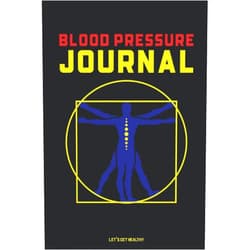 GiftZone XOXO Blood Pressure Journal: Let's Get Healthy