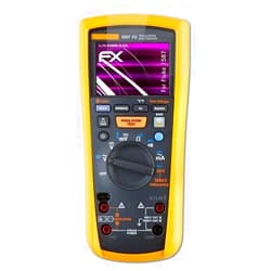 AtFoliX Plastic Glass Protective Film compatible with Fluke 1587 Glass Protector, 9H Hybrid-Glass FX Glass Screen Protector of plastic