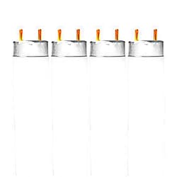 LUXRITE F32T8/865 32W 48 Inch T8 Fluorescent Tube Light Bulb, 6500K Daylight, 2800 Lumens, G13 Medium Bi-Pin Base, LR20735, 4-Pack